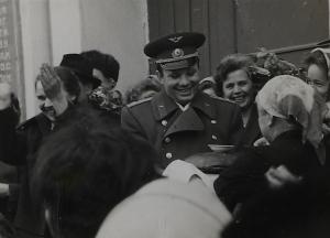 Гагарин и Гаганова. 1964. В.Волочек